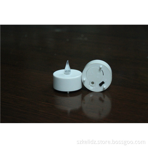 Christmas Decoration Flameless Battery Power LED Tea Light Flickering White Tealights Candles